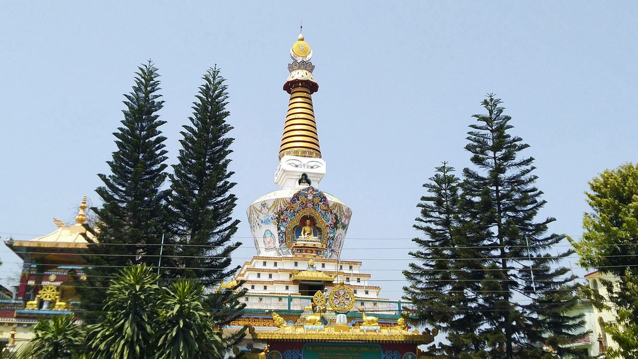 Salugara Monastery in Siliguri