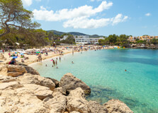 San Antonio Bay Beach in Ibiza