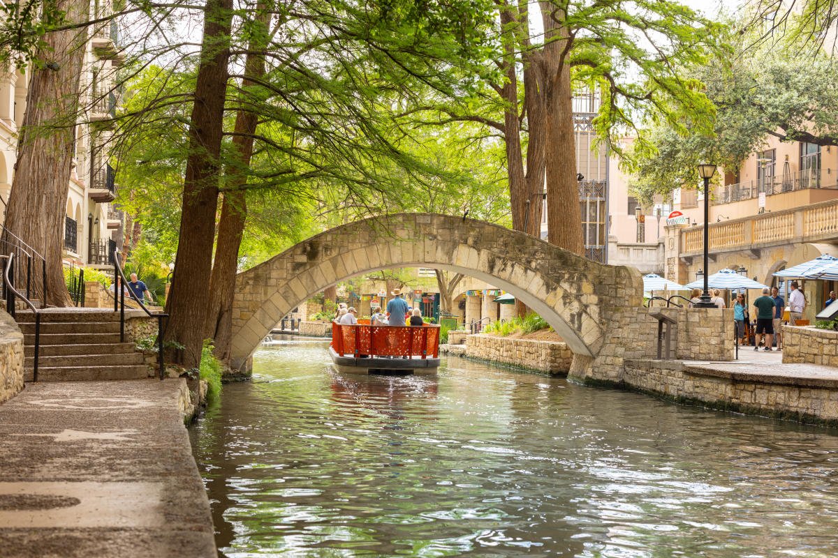 San Antonio River Walk in Texas