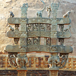 Sanchi Yakshi Figure in Sanchi