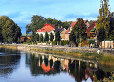Sandgrund Beach in Karlstad