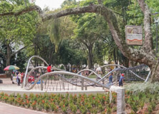 San Pío Park in Bucaramanga