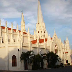 Santhome Cathedral Basilica in Chennai