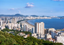 Santos Beach Gardens in Sao Paulo