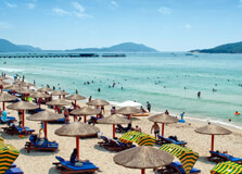 Sanya Bay in Sanya