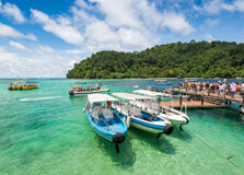 Sapi Island in Kota Kinabalu