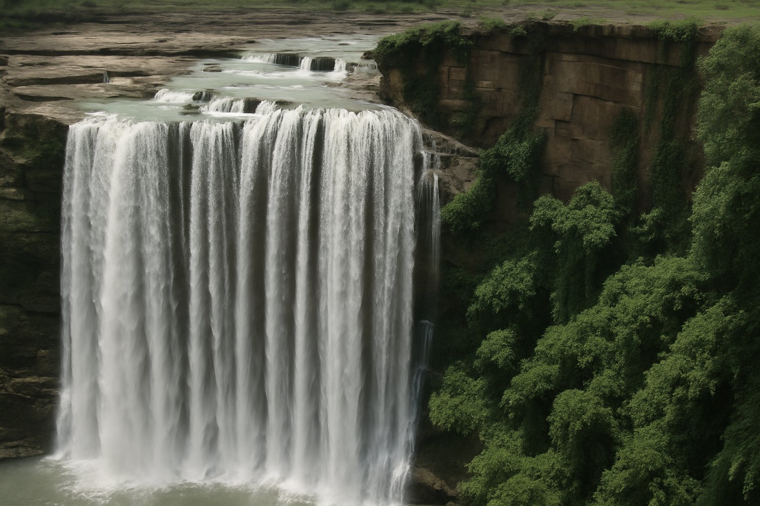 Satdhara Falls