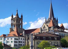 Sauvabelin Tower in Lausanne