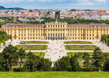 Schönbrunn Palace in Austria City