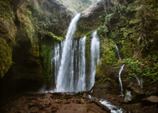 Sendang Gile Waterfall in Lombok