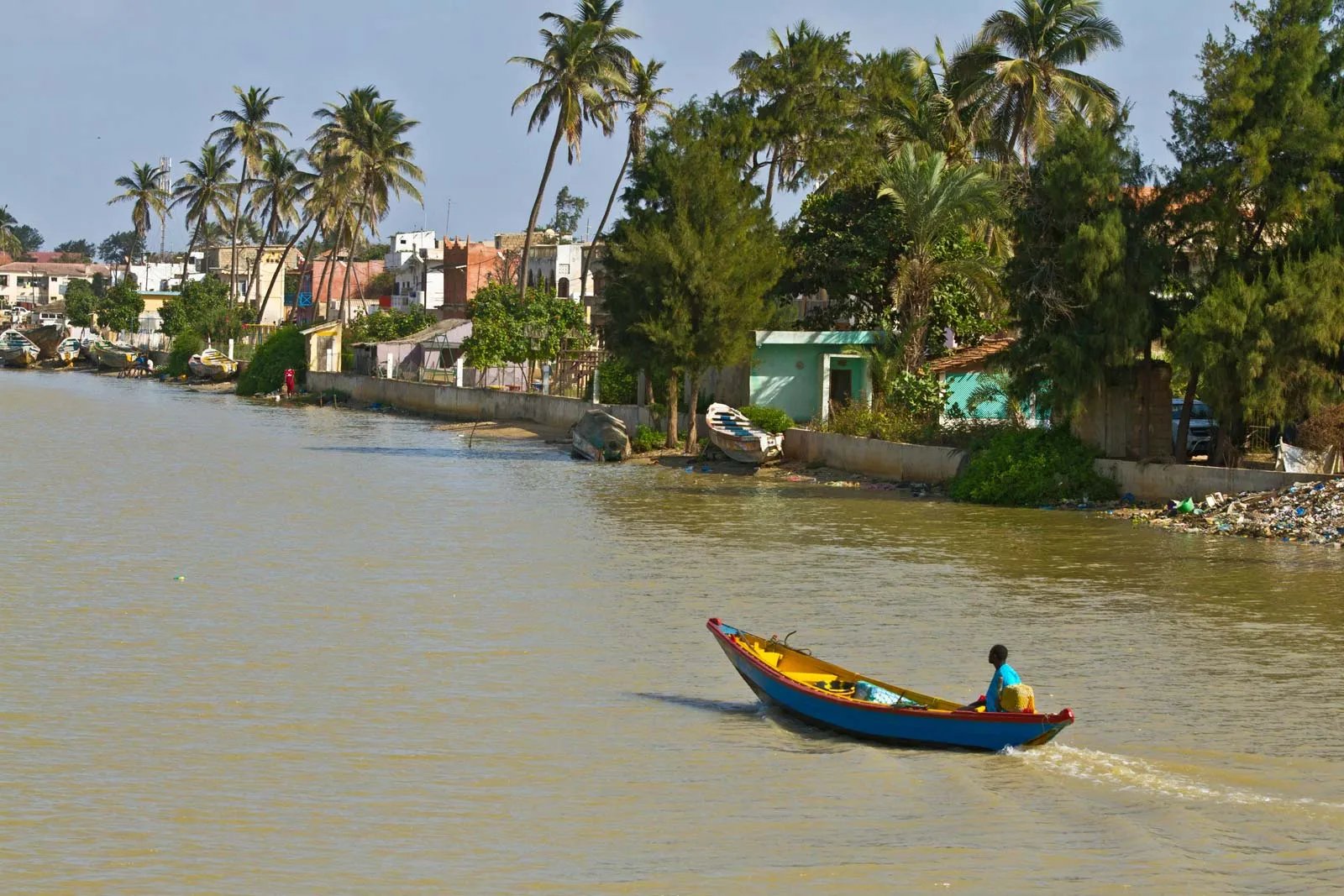 Senegal River in Saint-Louis