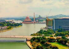 Seri Wawasan Bridge in Putrajaya