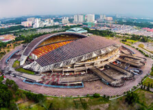 Shah Alam Stadium in Shah Alam