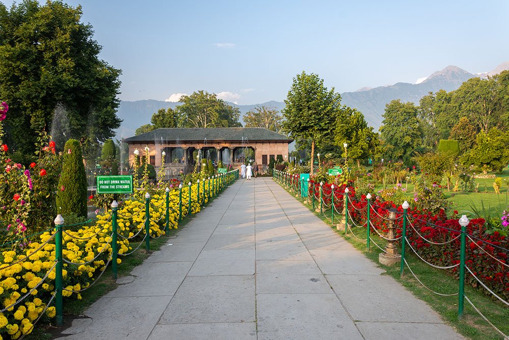 Shalimar Bagh in Srinagar