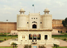Shalimar Gardens in Punjab