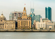 Shanghai Bund in Shanghai