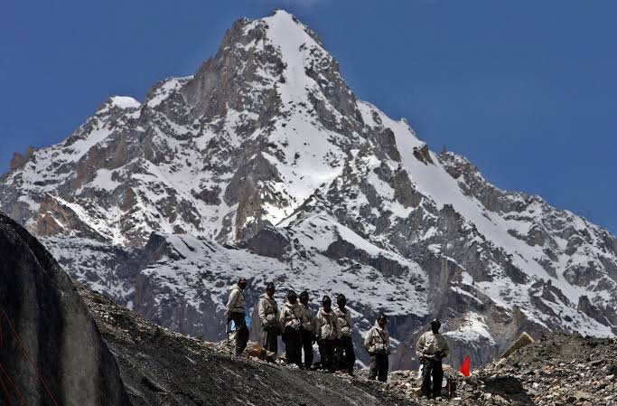 Siachen Glacier in Nubra