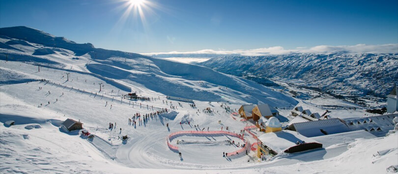 Skiing in Queenstown