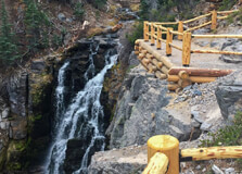 Snow Creek Falls in California