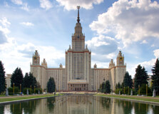 Sparrow Hills in Moscow