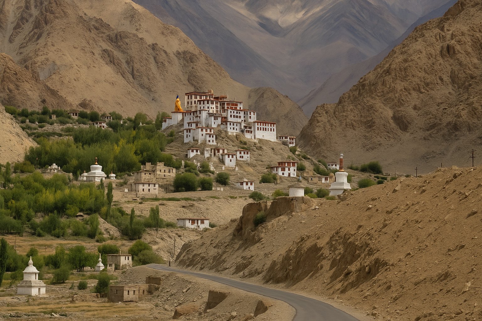 Spituk Monastery
