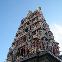 Sri Mariamman Temple in Chinatown