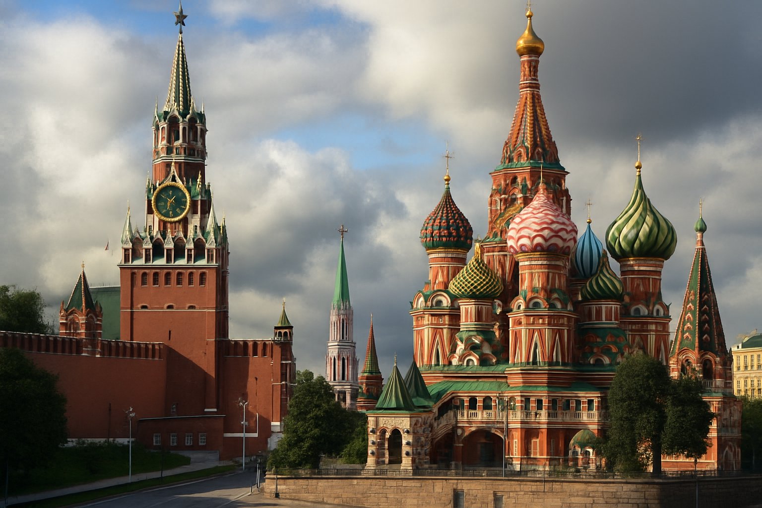 St. Basil's Cathedral in Moscow