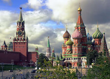 St. Basil's Cathedral in Moscow