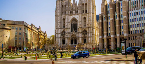 St. Gudula Cathedral in Brussels