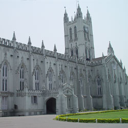 St Pauls Cathedral in Kolkata