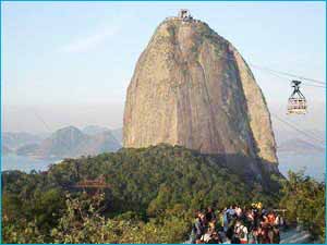 Sugarloaf Mountain in Rio De Janeiro