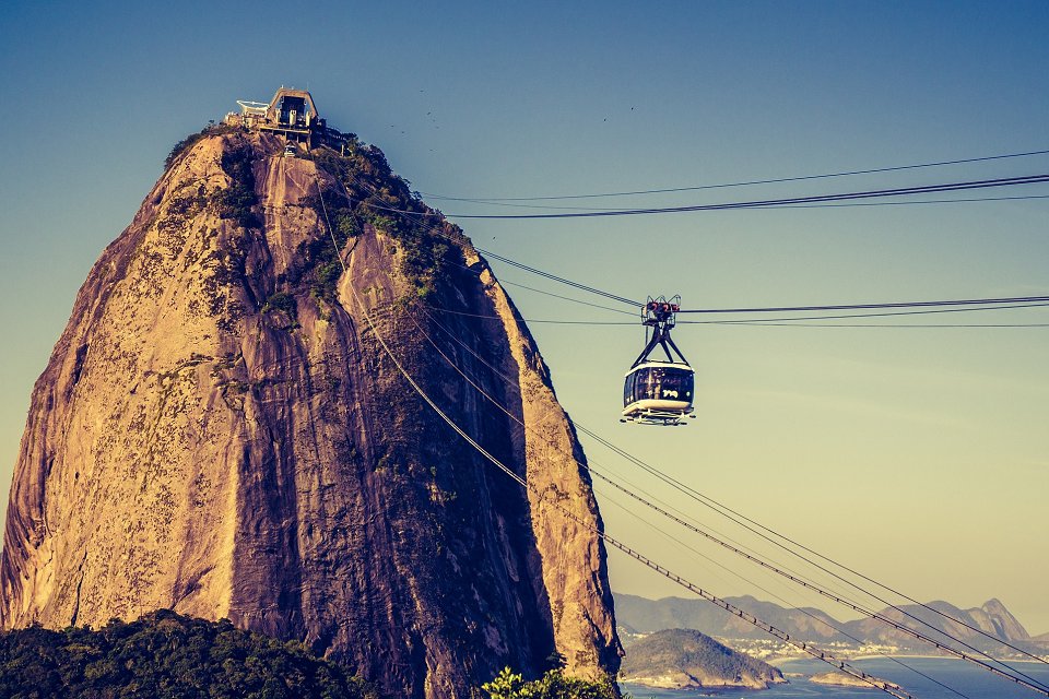 Sugarloaf Mountain in Rio De Janeiro