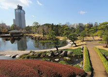 Sumpu Castle Park in Shizuoka