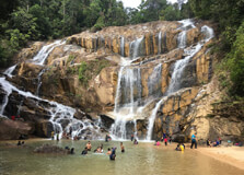 Sungai Pandan Waterfall in Kuantan