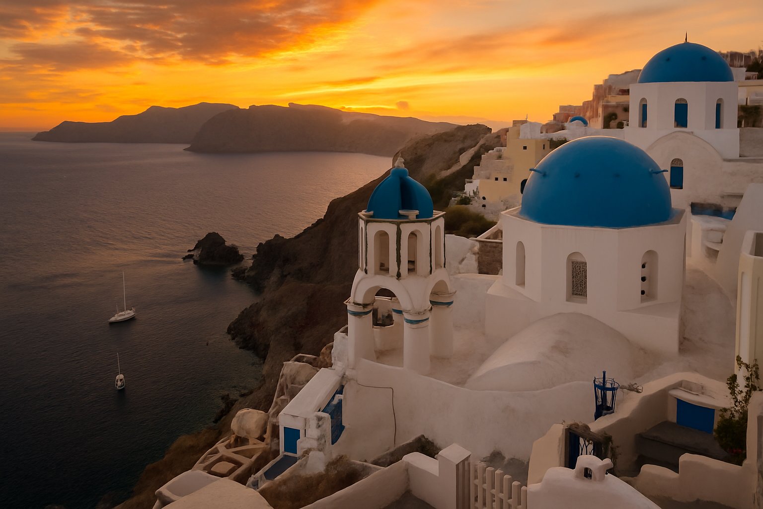 Sunset at Oia