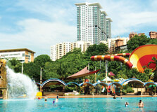 Sunway Lagoon Theme Park in Kuala Lumpur