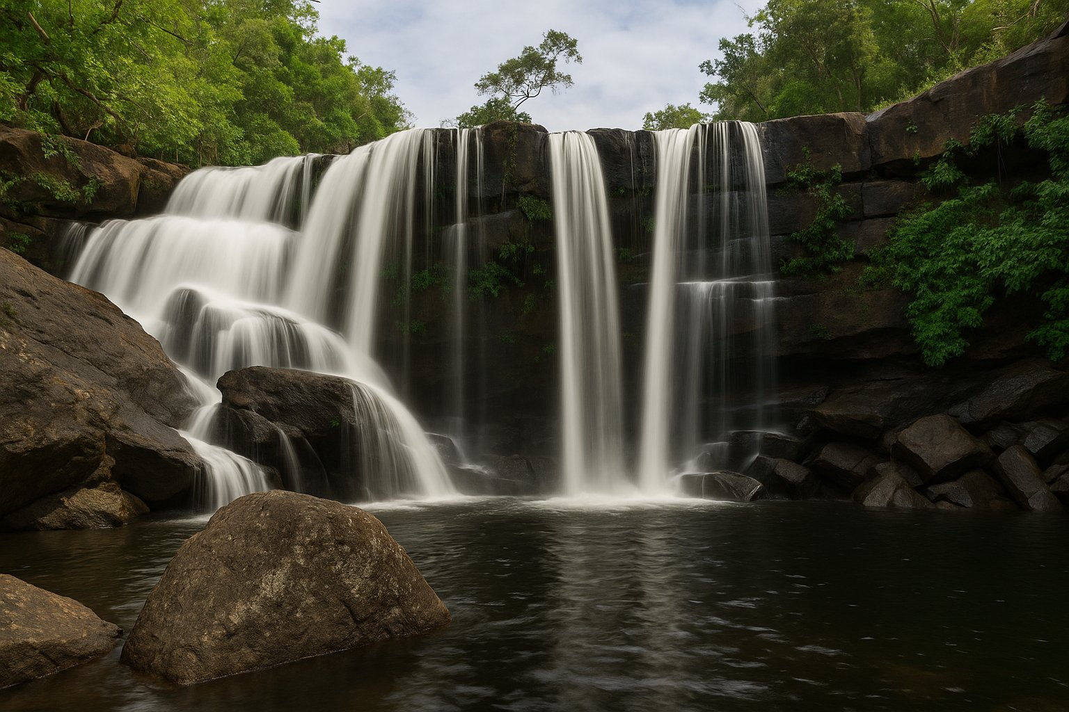 Suoi Tranh Waterfall in Phu Quoc Island