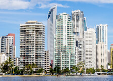 Surfers Paradise in Queensland