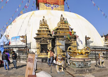 Swayambhunath Stupa in Lalitpur