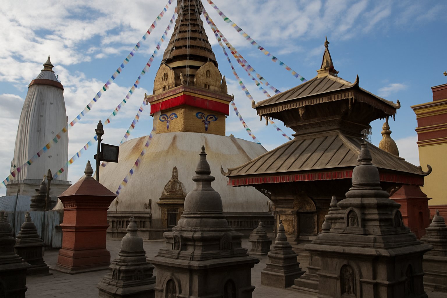 Swayambhunath Temple in Kathmandu
