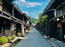 Takayama Old Town in Takayama