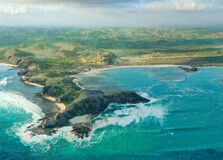 Tanjung Aan Beach in Lombok