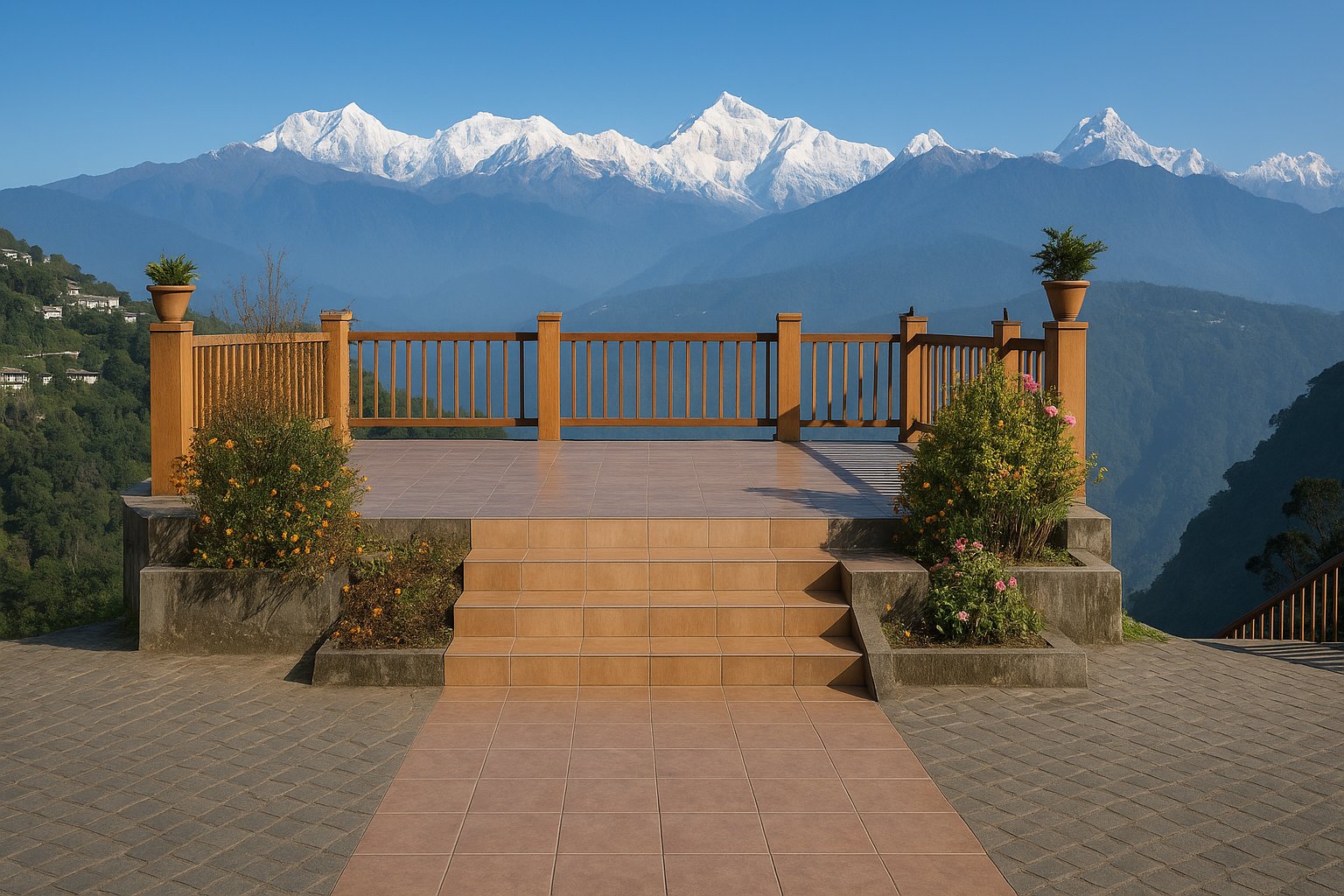 Tashi View Point in Gangtok