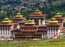 Tashichho Dzong (Thimphu Dzong) in Thimphu