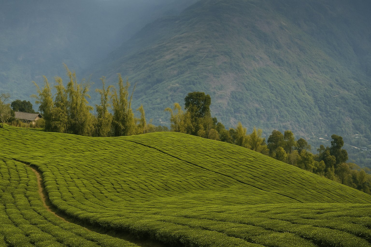 Temi Tea Estate in Ravangla