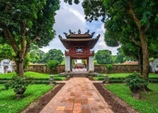 Temple of Literature in Hanoi
