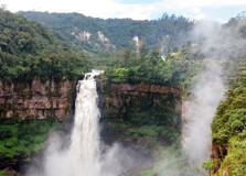 Tequendama Falls in Bogota