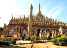 Thanboddhay Pagoda in Monywa