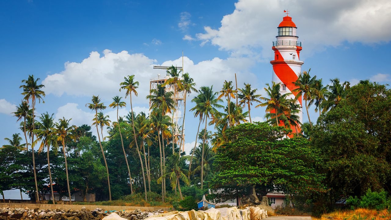 Thangassery Light House in Kollam