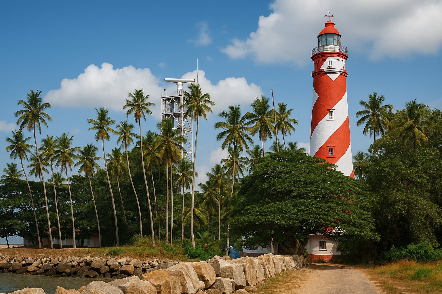 Thangassery Light House in Kollam